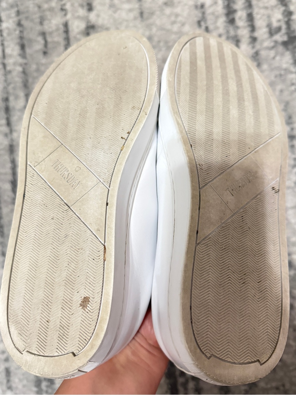 Thursday Boot Company Women’s Premier Low Top White Italian Leather Shoes - Picture 13 of 16